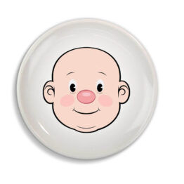 FOOD FACE Kids Dinner Plate