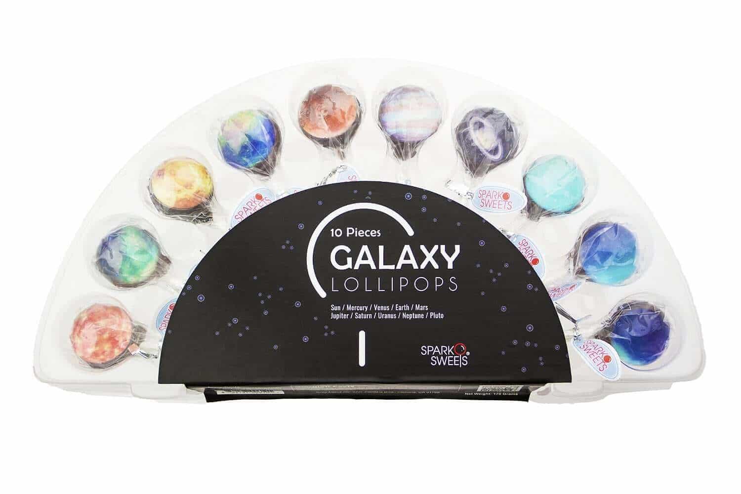 Galaxy Lollipops by Sparko Sweets