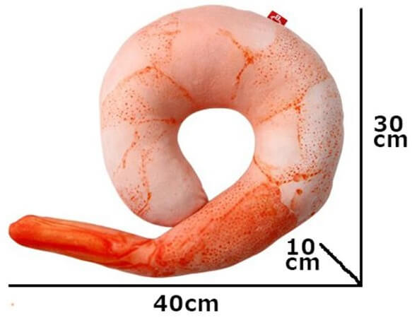 Giant Shrimp Neck Pillow