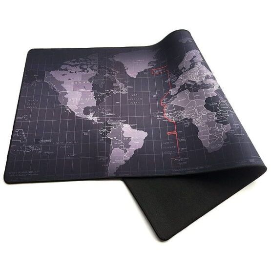 Giant World Map Mouse Pad