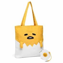 Gudetama Vegan Leather Tote with Coin Bag