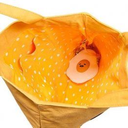 Gudetama Vegan Leather Tote with Coin Bag