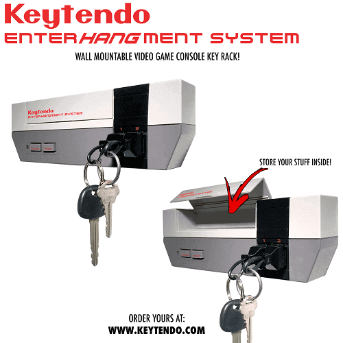 KEYTENDO Video Game Console Key Holder