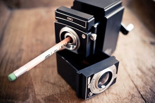 Kikkerland Camera Pencil Sharpener