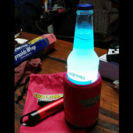 LED Flashlight Koozie