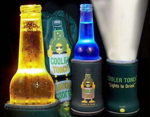 LED Flashlight Koozie
