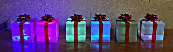 Light Up Gift Boxes