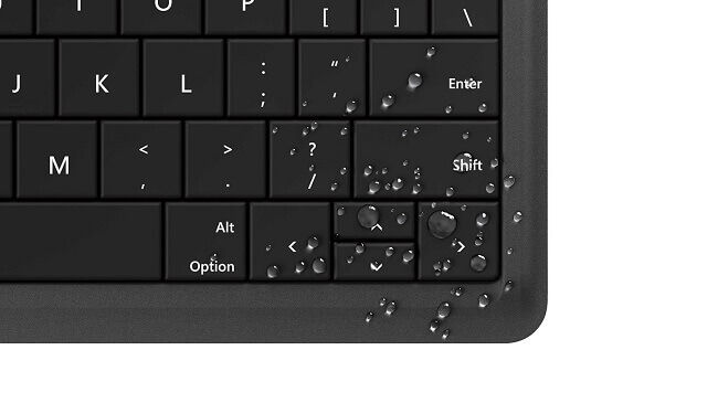 Microsoft Universal Foldable Keyboard Spill Resistant