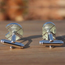 Pac Man Cufflinks