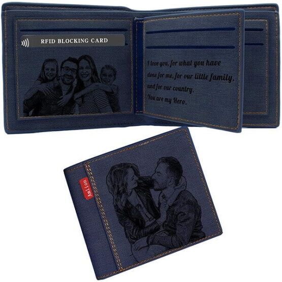 Personalized Photo RFID Wallet