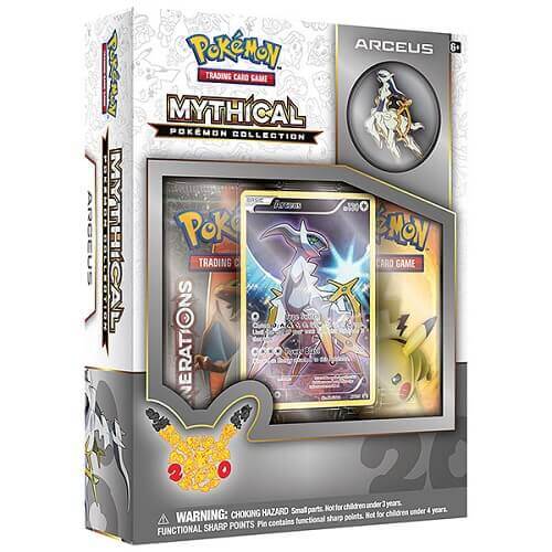 Pokémon Card Game Mythical Arceus Pin Box