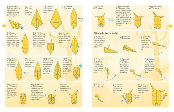 Pokémon Origami Book