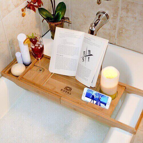 Royal Craft Wood Wooden Bath Tray