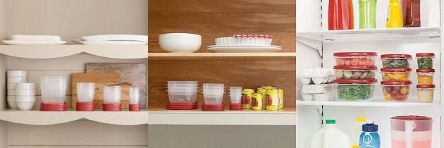 Rubbermaid Easy Find Lids Food Storage Set