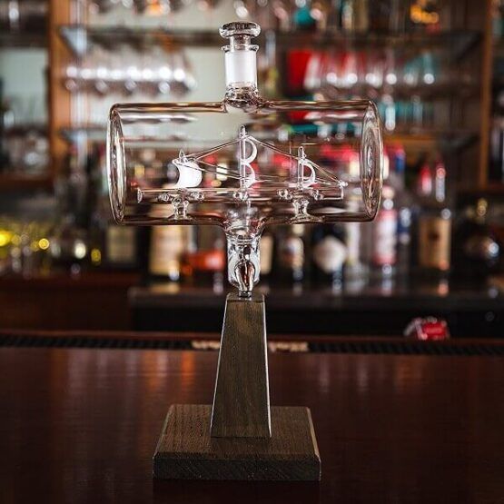 Ship In A Bottle Liquor Decanter