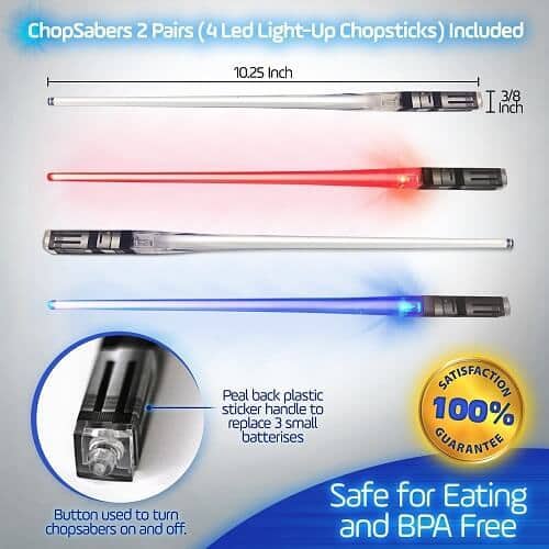 Star Wars LIGHT UP Chop Sabers