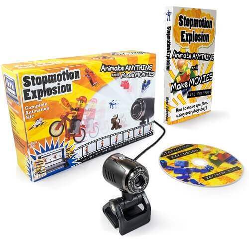 Stopmotion Explosion, Complete Animation Kit For Kids