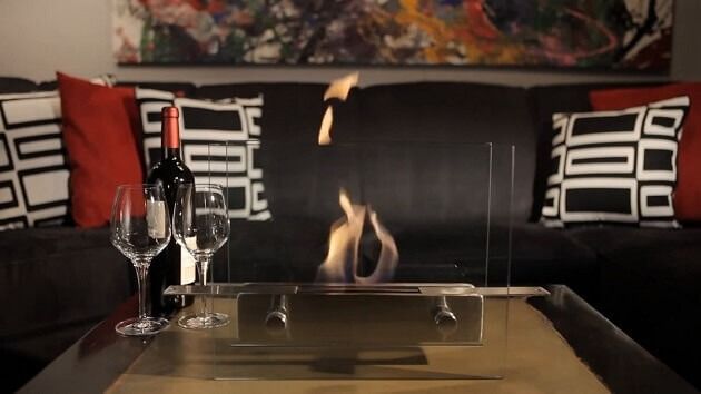 The Tabletop Fireplace