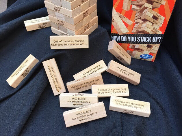 Therapy and Ice Breaker Jenga