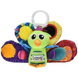 Tomy Lamaze Play and Grow Take Along Toy Jacques the Peacock