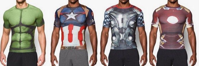 Men's Under Armour® Captain America Compression Shirt, Under Armour US