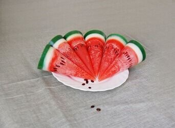 Watermelon Candle Cone