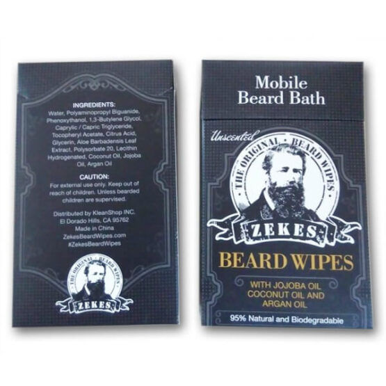 Zekes Original Beard Wipes