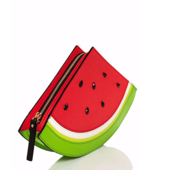kate spade watermelon clutch