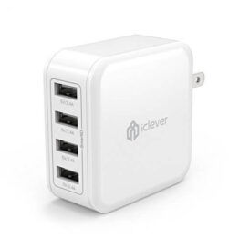 iClever 4-Port USB Wall Charger