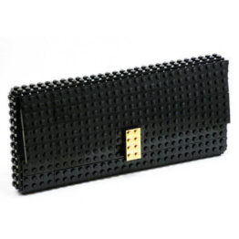 LEGO Bricks Black Clutch