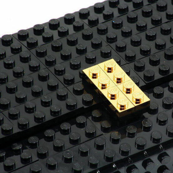 LEGO bricks Black clutch - Image 3