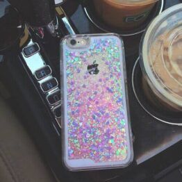 Liquid Holographic Glitter iPhone Case