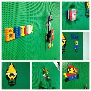 lego wall art