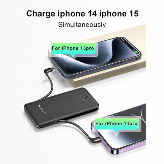 miisso ultra slim power bank
