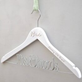 Personalised Wedding Hanger