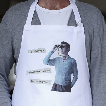 Personalised Mr and Mrs Wedding Apron