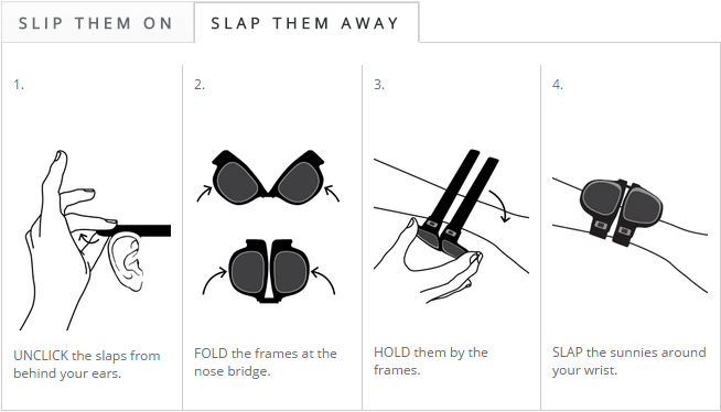 Slapsee Sunglasses - Slap them away