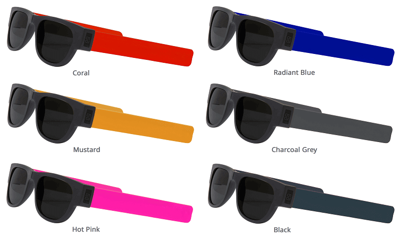 slapsee sunnies sunglasses colours