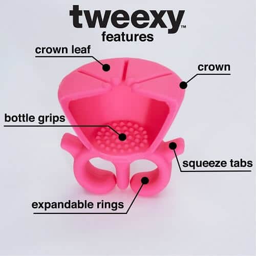 tweexy Wearable Nail Polish Bottle Holder