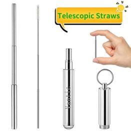 Vantic Reusable Drinking Straws