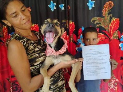 Filial Las Tunas    Toby adoptado 