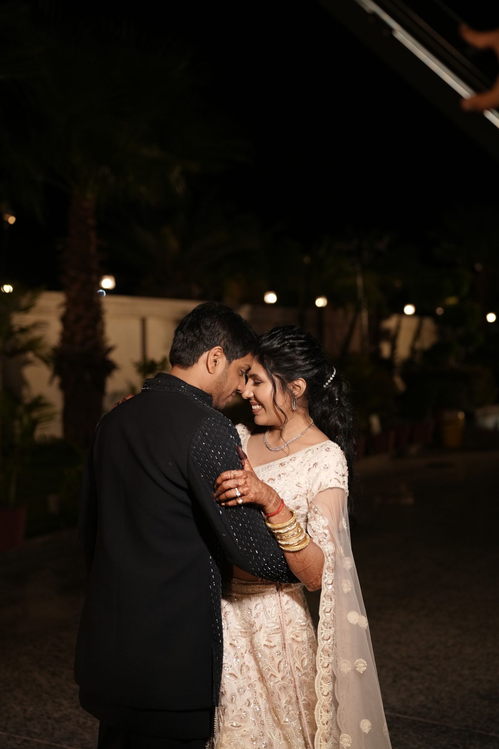 A slow dance in the dark after the sangeet