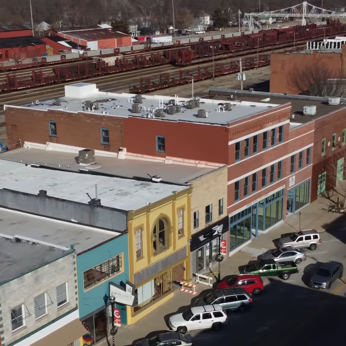 Panoramic view of Springfield in Missouri