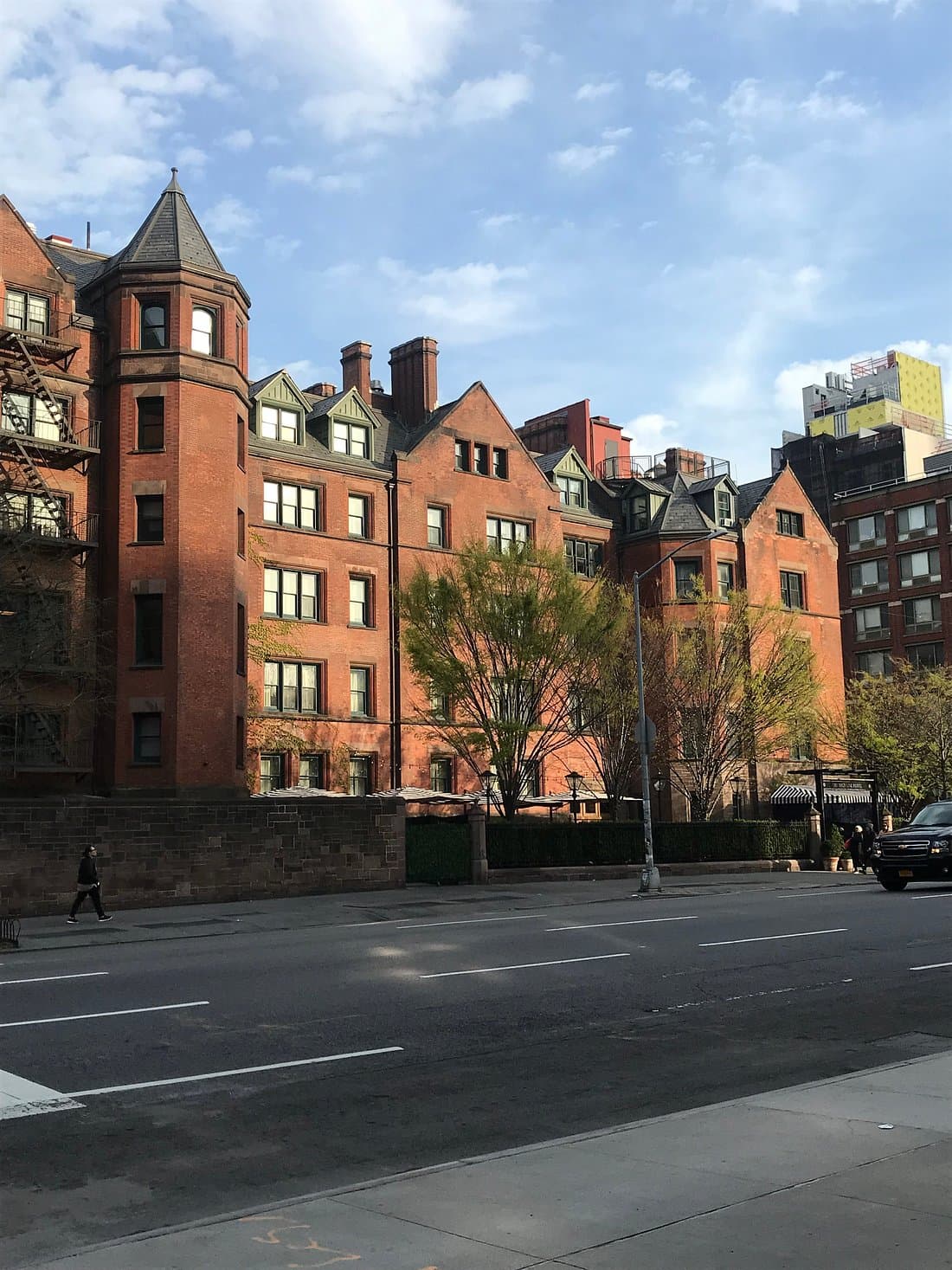 Exterior of The High Line Hotel, a downtown hotel in New York City