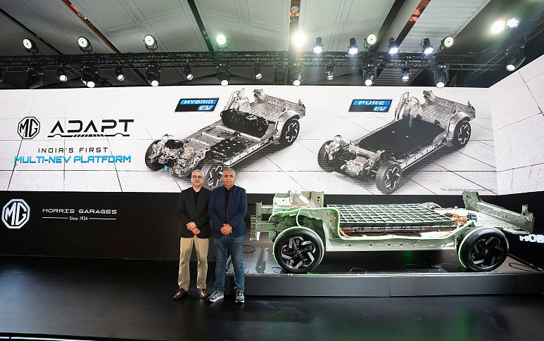 JSW MG Motor India Introduces ADAPT Platform; New EV and Plug-in Hybrid Models Planned