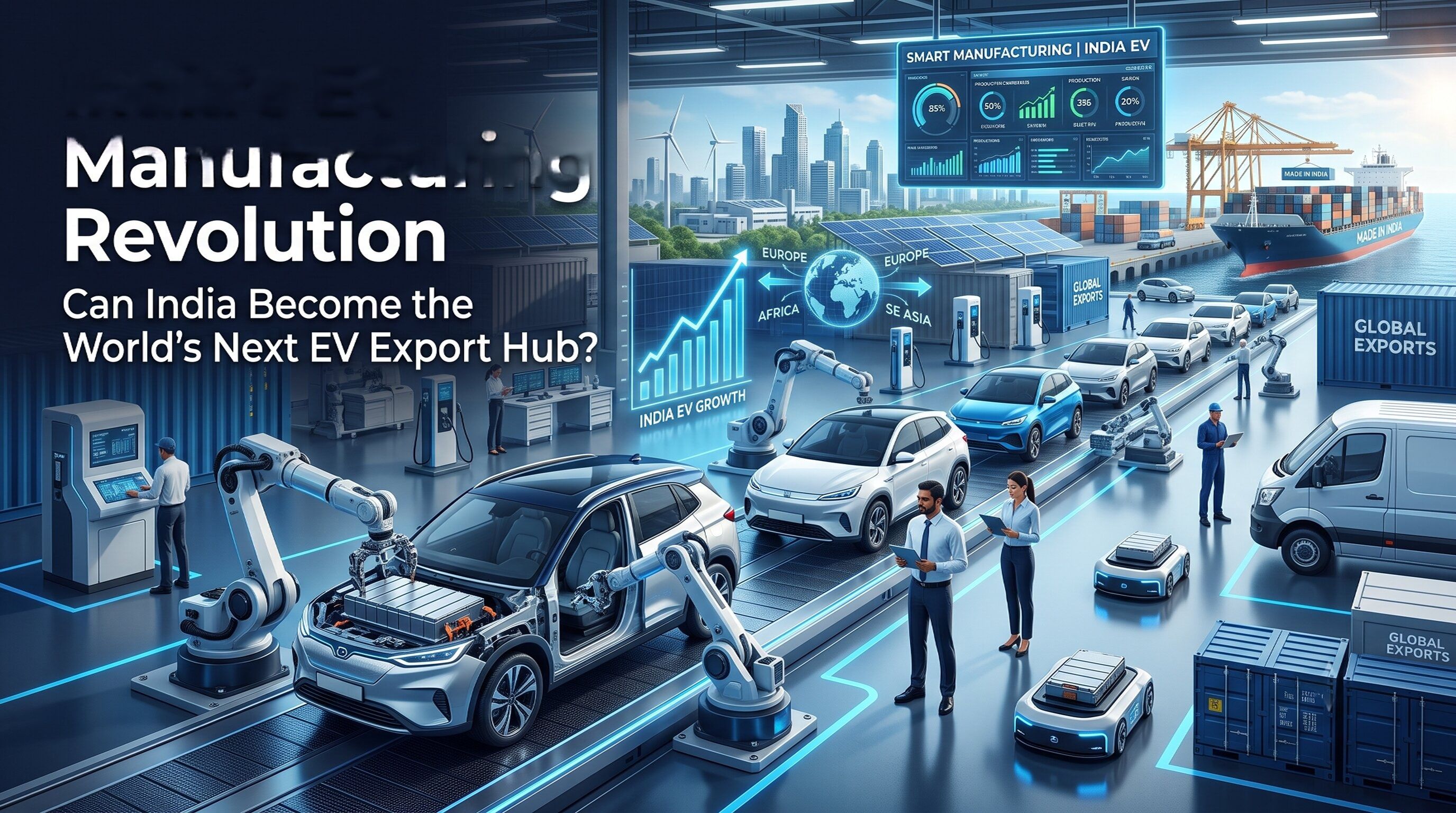 India's EV Manufacturing Revolution: Can the Nation Become the World's Next Electric Vehicle Export Powerhouse?