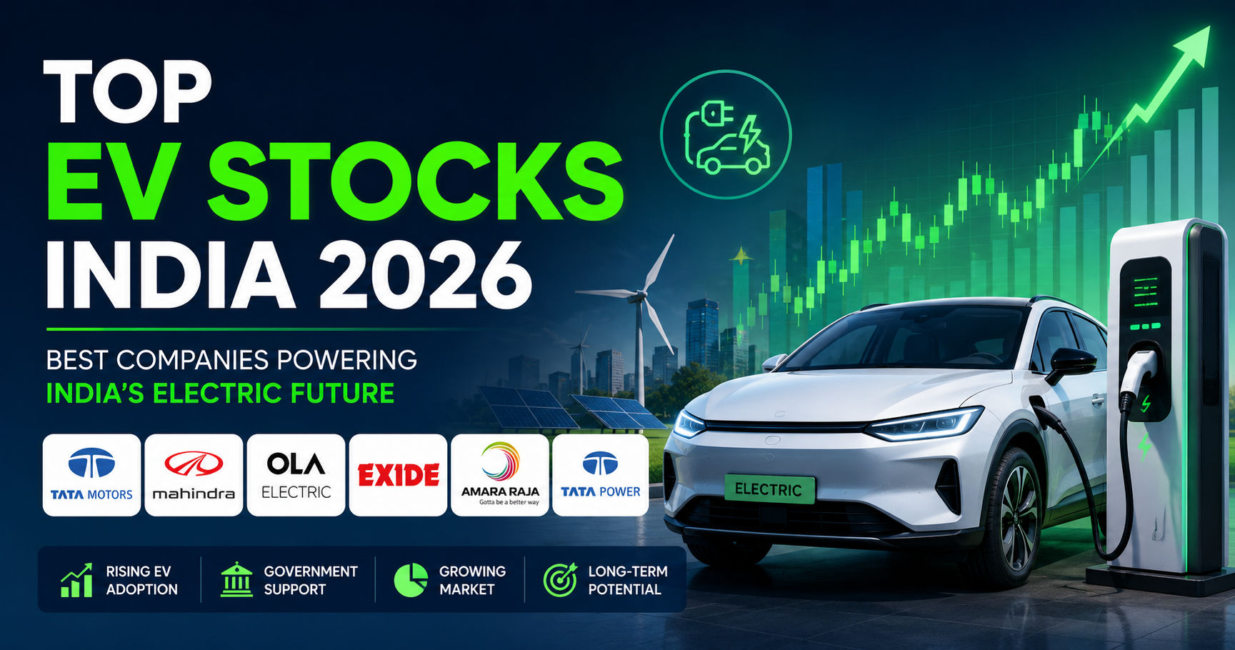 Top EV Stocks in India to Watch in 2026: Companies Driving the Electric Mobility Revolution