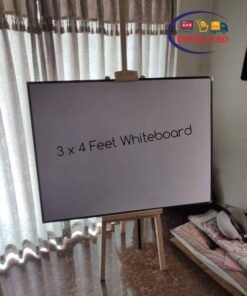 3×4 Feet Whiteboard Milk White Formica With Aluminium Frame – 0.5″