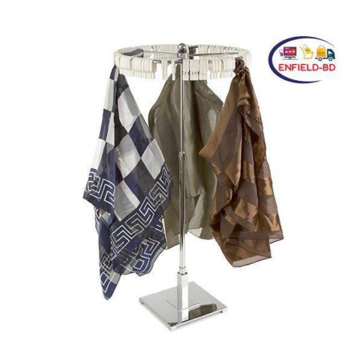 Revolving Scarf Stand With Clips