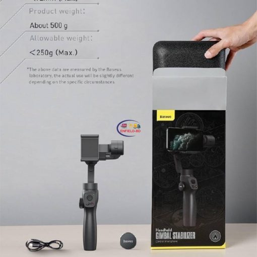 Baseus 3-axis Handheld Gimbal Stabilizer Selfie Stick – BL Enfield-bd.com